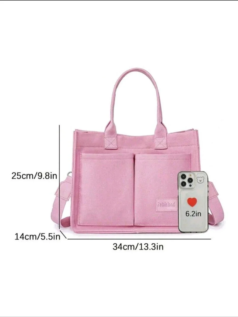 Women's Tote Bag - Green FIRM PRICE
